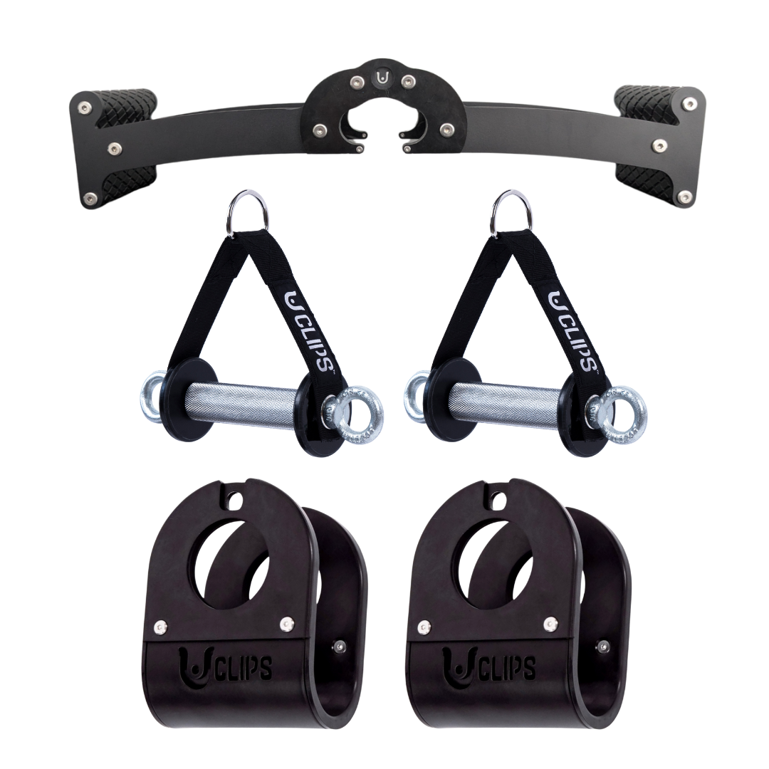 U Clips + Smile Handles + Back Bar